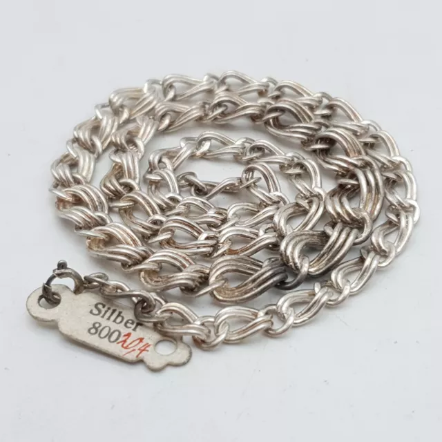 ArT Deco 800 Silber Kette - Lagerbestand aus 30er/40er Jahre- (85)