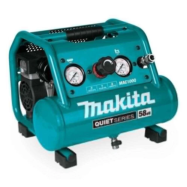 Makita Air Compressor 0.5-HP Automatic Start/Stop Universal Quick Connectors