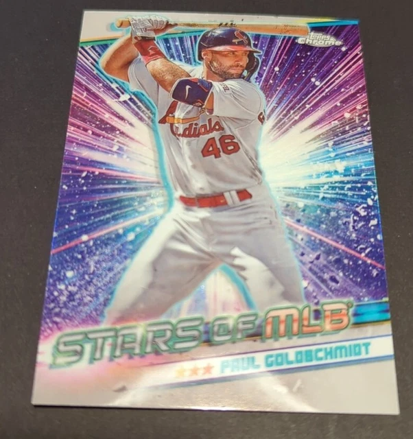 PAUL GOLDSCHMIDT 2024 Topps Chrome CSMLB1 Stars of MLB St. Louis