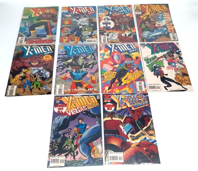 X-Men 2099 (Lot of 10) 11 12 13 14 15 16 17 18 19 20 Marvel NM 1994-1995 NM (O2)
