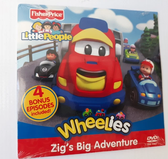 Little People Wheelies - Zig's Big Adventure 2011 DVD Fisher Price USA 2011