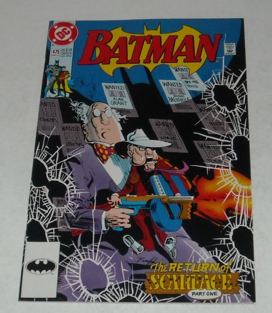 BATMAN # 475 DC COMICS March 1992 RENE MONTOYA 1st APPEARANCE SCARFACE RETURNS