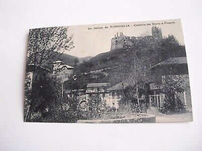 Genova p Torriglia Castello dei Doria e Fieschi spedita f 1922 