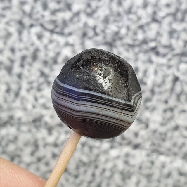 Antique Ancient Old Himalayan Indo Tibetan AGATE Bead