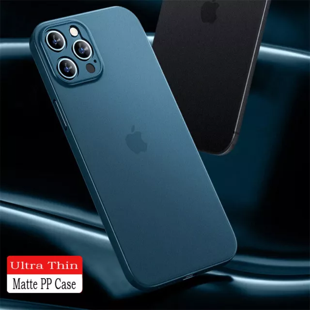 MATTE CASE For Apple iPhone 12 mini 12 Pro Max Translucent Ultra thin PP Cover