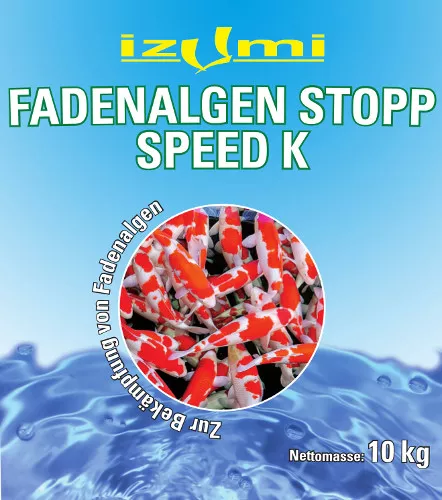 Fadenalgen Stopp Speed K von Izumi bewährtes wirksames Anti Algen Mittel Teich