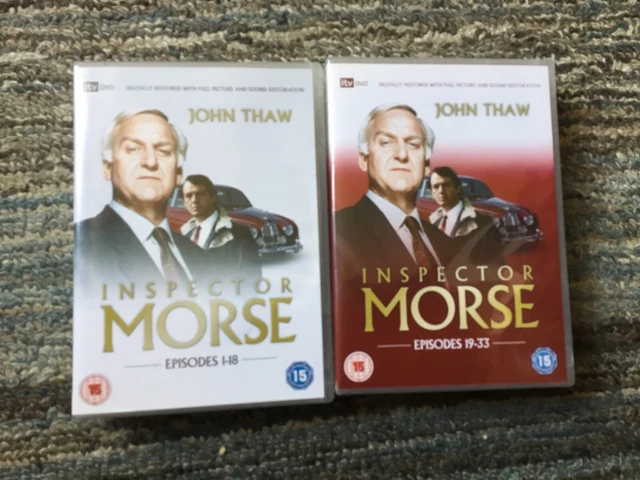 INSPECTOR MORSE COMPLETE Collection - DVD's All episodes 1-33 EUR 16,21