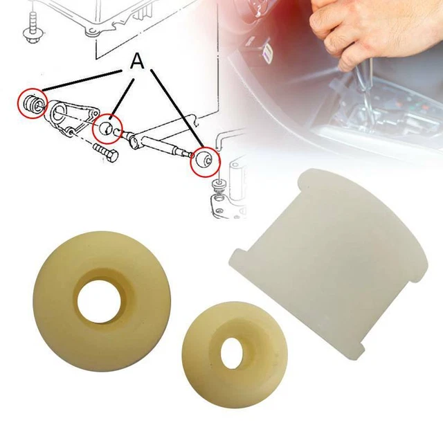 3PCS GEAR LINKAGE Repair Kit For VW T4 Bus Transporter Gearbox Circuit