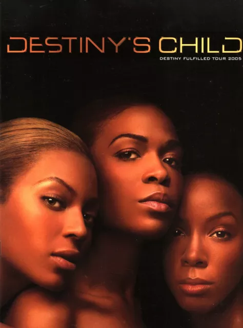 Beyonce / Destiny's Child 2005 Tour Concert Program / Near Mint 2 Mint