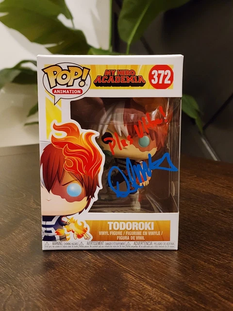 My Hero Academia Shoto Todoroki 372 Funko Pop Signed JSA w/ Protector