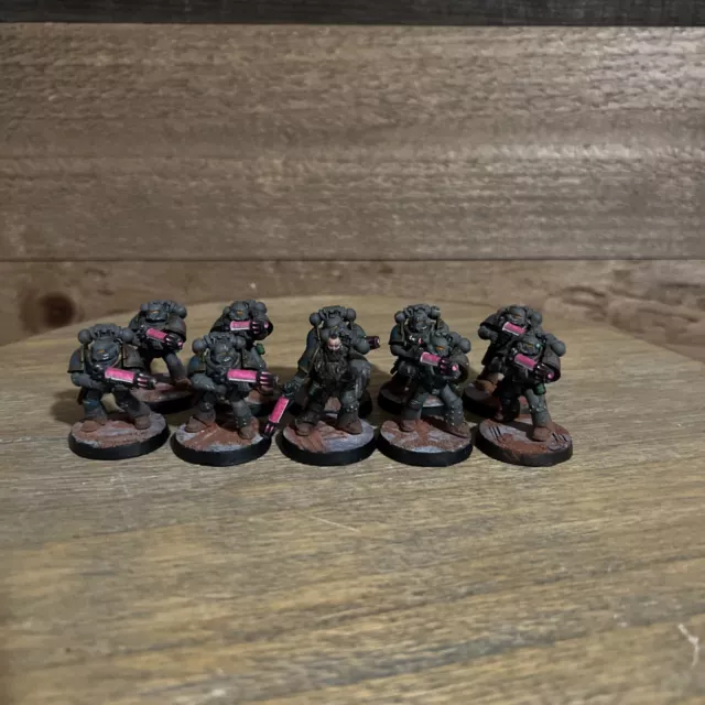 forgeworld/warhammer 30/40k army space wolves mk4 squad expert painted