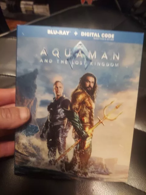 DC Aquaman and the Lost Kingdom  Blu-ray No Digital Code WSlip Cover