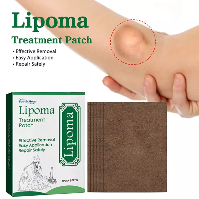 6pcs Lipoma Removal Cream Body Treatment Patch Anti-Swelling Pain Relief Patc-EL