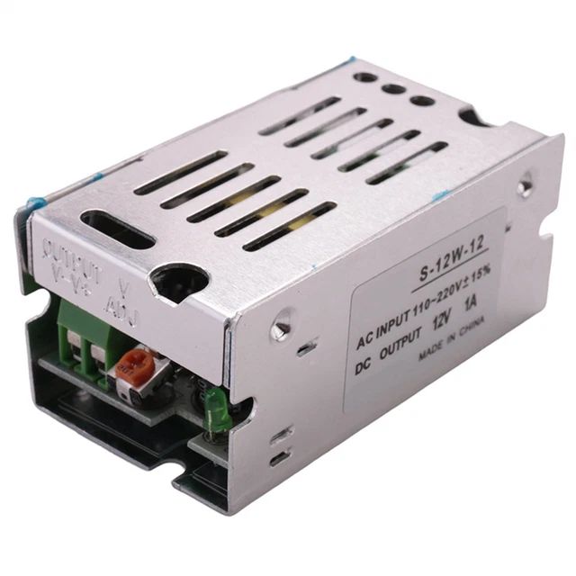 Switching Supply Converter AC 110-220V 12V 1A 12W for Light B6N5