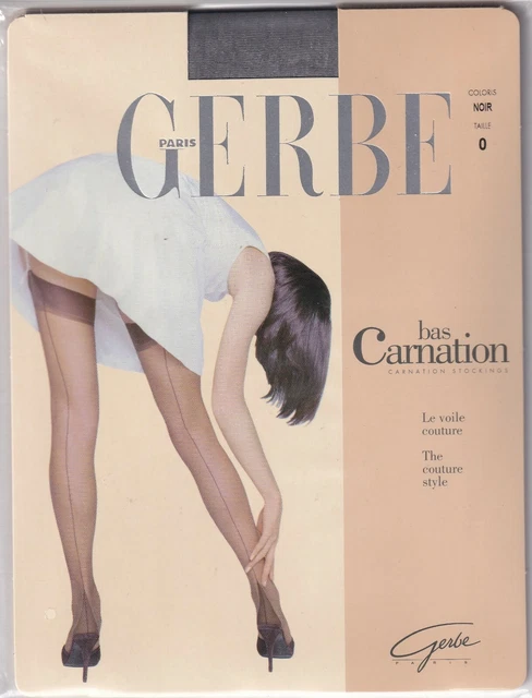 Calze Gerbe Fatal 15 Denari Con Cucitura Posteriore &ndash; 2 Colori, 4 Taglie &ndash; Made In France