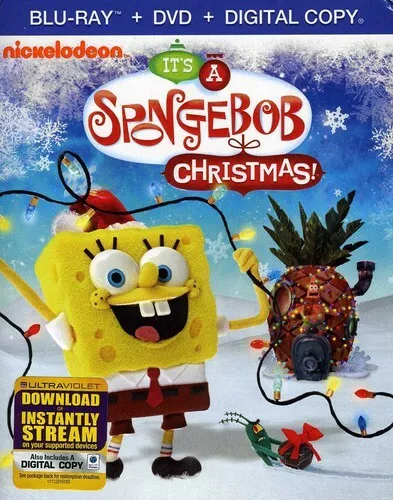 SPONGEBOB SQUAREPANTS: IT'S A SpongeBob Christmas! [Two-Disc Blu-ray ...