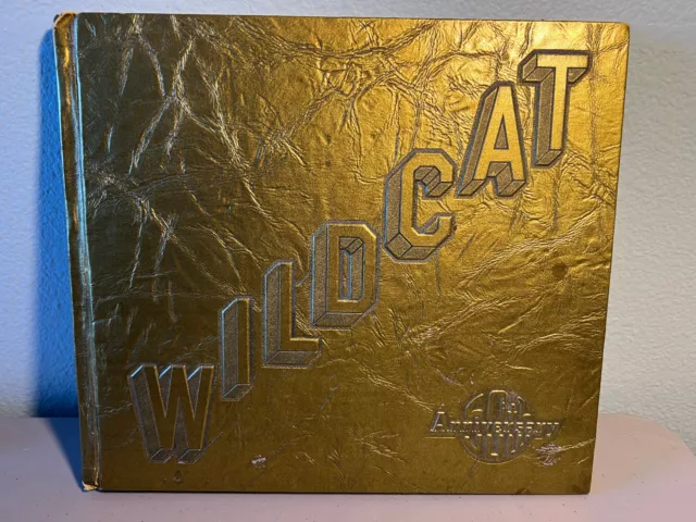 THE WILDCAT 1953 YEARBOOK, Central High School, Pueblo, Colorado, Hardcover