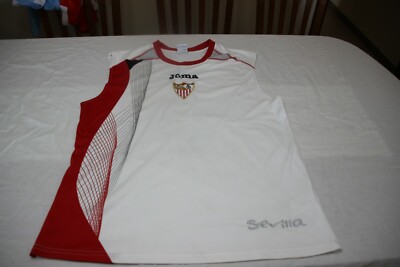 CAMISETA VINTAGE  SEVILLA FC UMBRO TALLA 10-12 AÑOS MUY ANTIGUA COTIZADA SHIRT 