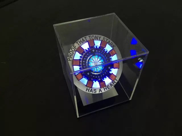 PersonaIised Iron Man ARC REACTOR Gift - ULTRA-Bright LED MK1 Costume Prop