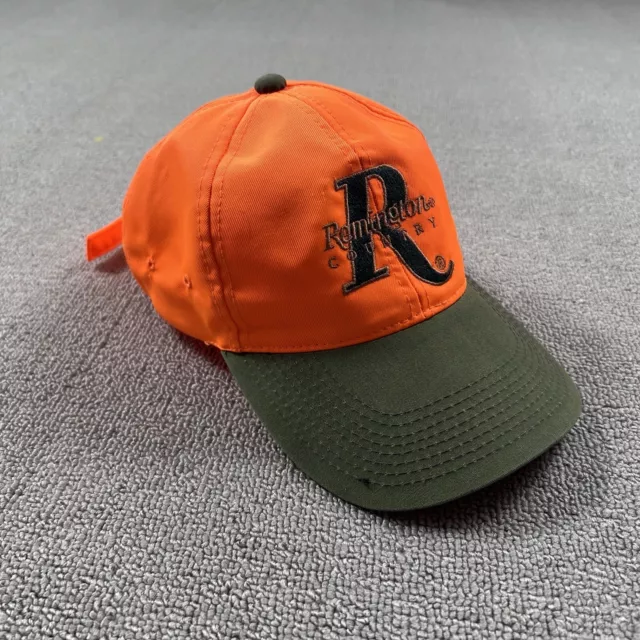 Remington Baseball Cap Hat Adult One Size Orange Hunting Casual Outdoor Men's