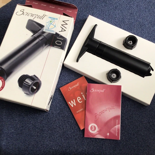 Weinpumpe Screwpull WA-101 in Originalverpackung unbenutzt