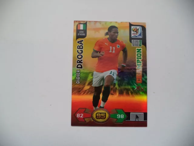 Panini Adrenalyn XL 2010 Didier Drogba Champion World Cup South Africa WM WC