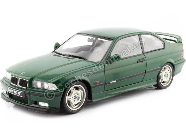 1994 BMW M3 Coupe (E36) Verde Inglés Racing 1:18 Solido S1803907