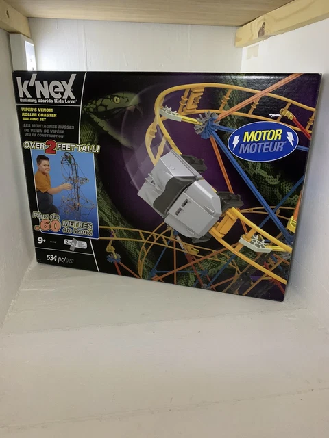 Knex Vipers Venom Roller Coaster Complete and boxed