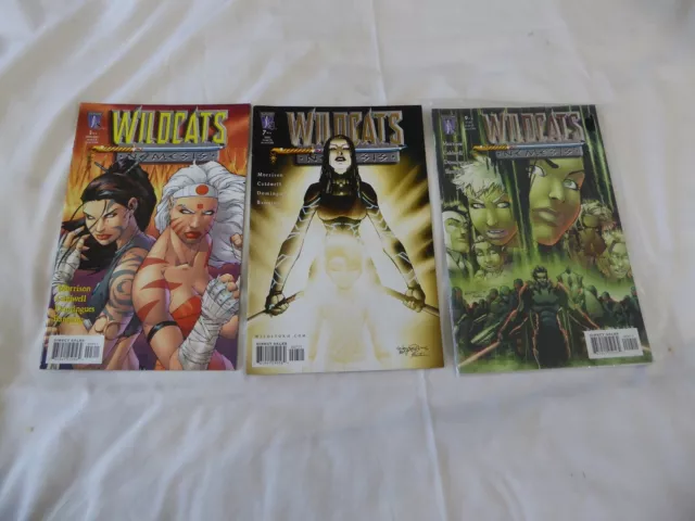Wildcats Nemesis 3, 7 & 9 (Of 9) - Wildstorm Comics (2005) - Pre-Owned