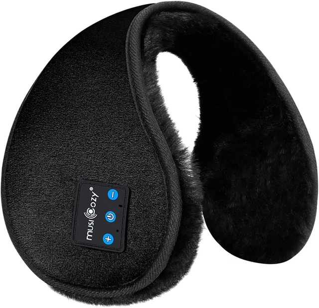 MUSICOZY Bluetooth Ear Muffs for Winter Women Men Kids Girls, Ear Warmers HD and