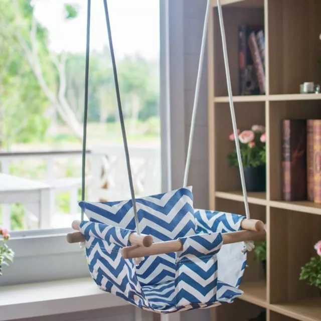 Balançoires pour bébés tout-petits Jouet pour enfants Chaise siège en toile,