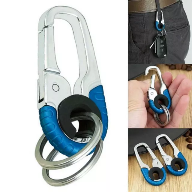 Bikes Key Ring Durable Car Keychain Carabiner Chain Secure Ring Key Clip