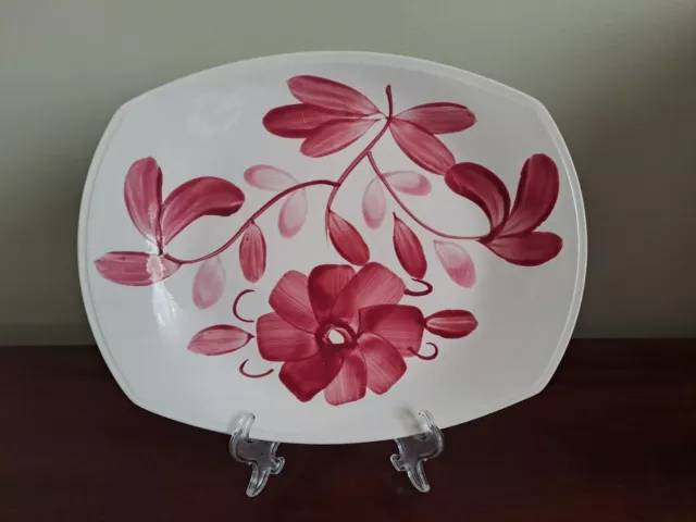 Vintage Superior Hand Painted Ironstone China Serving Plate Made In Japan