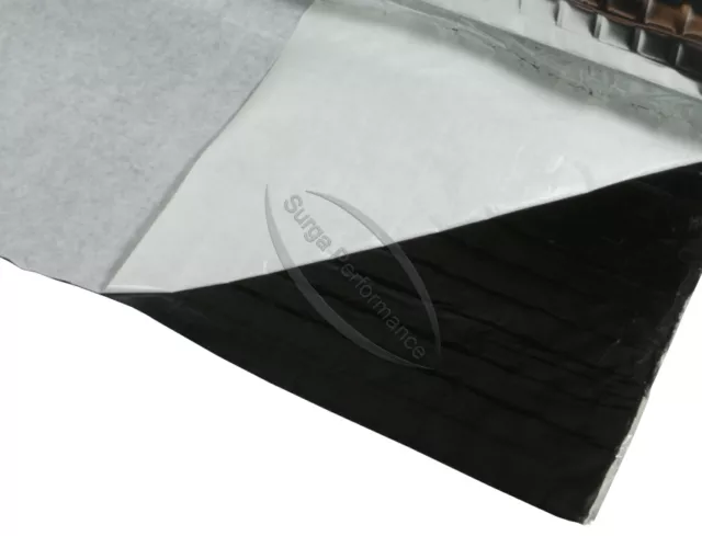 2m ² Alubutyl Isolamento Mat Anti Vibrazioni Opaco Bitume 50 X 400 CM Per Auto