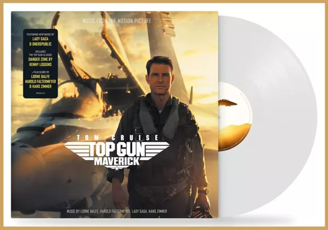 Soundtrack "top gun - maverick" white-coloured Vinyl LP NEU 2022 OST Tom Cruise