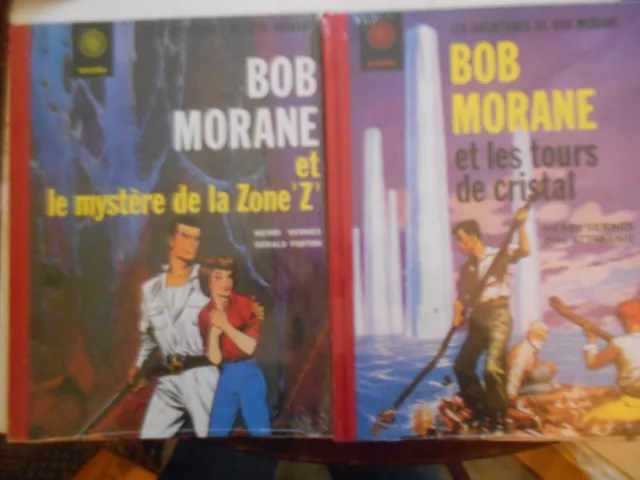 Bob Morane fac similé mystère zone Z Tours de cristal Forton Vernes Ananké neuf