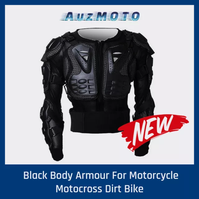 Adult Racing Body Armour Pressure Suit  Full Jacke MX ATV Quad Dirt Pit Bike