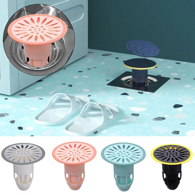 SHOWER BATH HAIR Trap Plug Hole Waste Catcher Stopper Floor Drain Sink ...