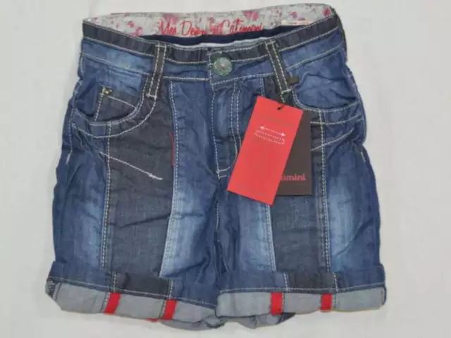 Catimini Bermuda kurze Jeans Hotpants ca. Gr. 104, für ca. 4 Jahre blau Neu