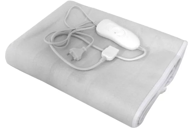 Heizdecke 150 x 80 cm 3 heizstufen Wärmedecke Wärme Heizunterbett Decke Kissen