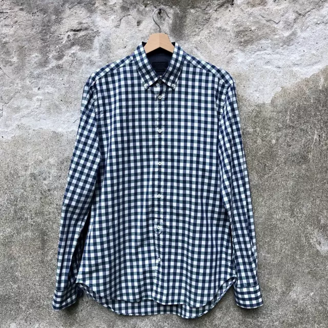 Camicia Zara Man in cotone a quadretti