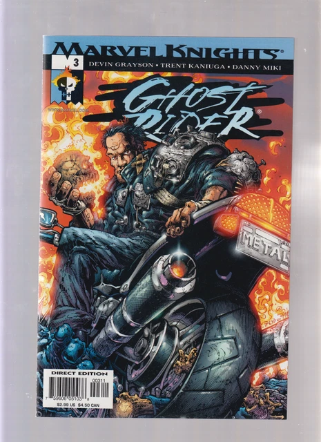Ghost Rider #3 - Marvel Knights! (9.0) 2001