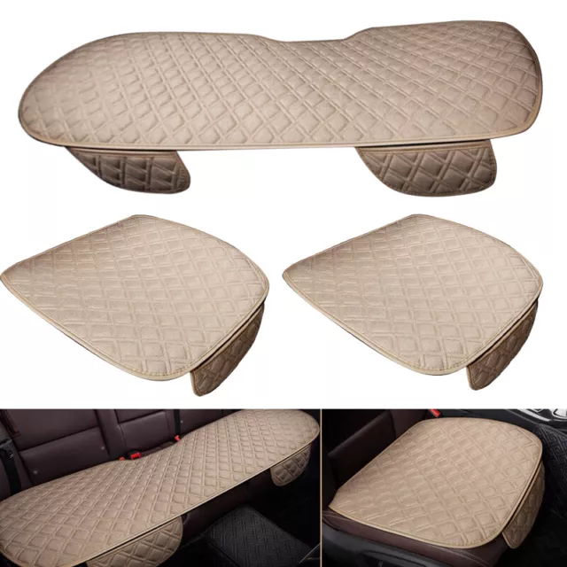 Universal Full Front Rear Car Seat Cover Cushion Non-Slip Breathable