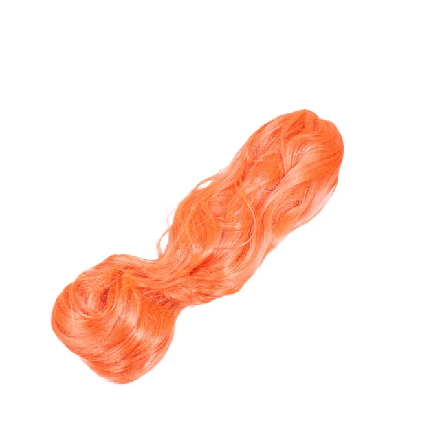 Parrucca riccia lunga donna moda ragazza cosplay capelli per Halloween