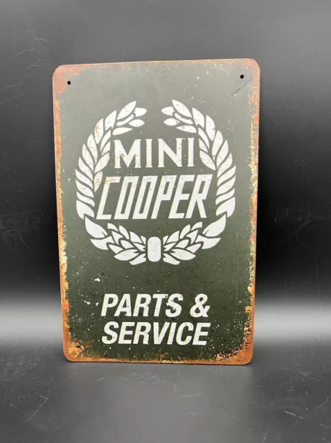 Garage Sign with MINI Cooper Logo