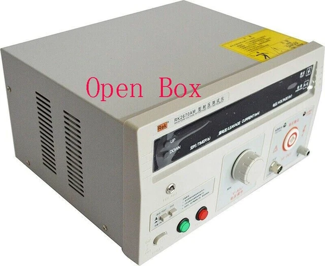 Open Box! Withstand Hi-Pot Tester 5KV AC/DC High Pressure 100VA Voltage Tester