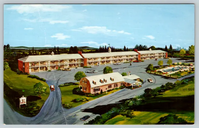 c1960s Concord Coach Motor Inn New Hampshire Vintage Postcard