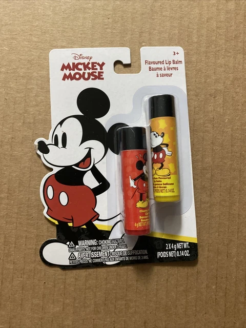 Disney Mickey Mouse 2ct Lip Balms - NEW IN PACKAGE