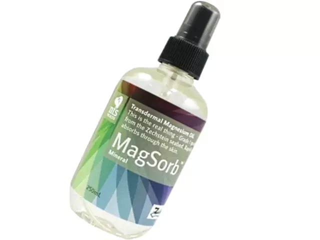 250ml MAGSORB Transdermal Magnesium Oil PURE & NATURAL Ancient Zechstein Seabed