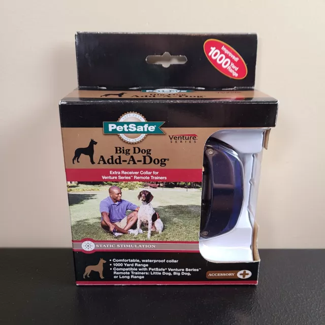 NIB PetSafe Add-A-Dog Big Dog Extra Collar Venture Series PDT00-11952 New